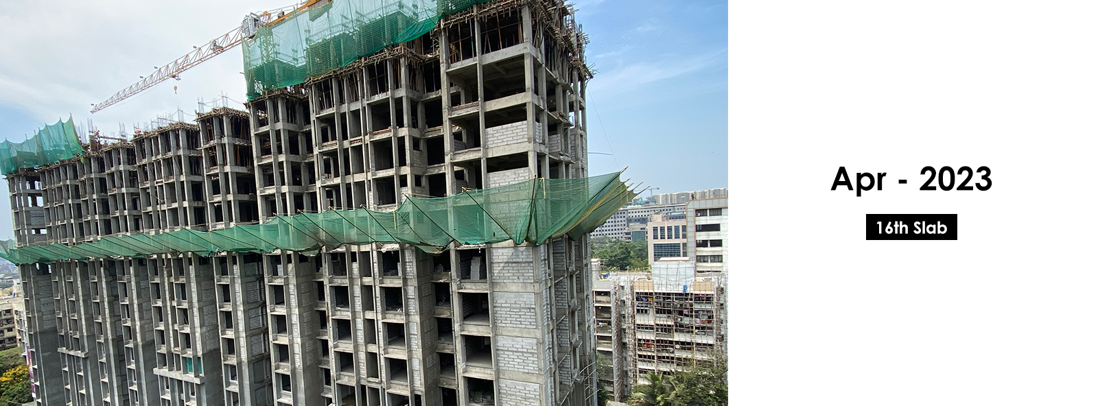 16th Floor | Construction Status - Nahar Amaryllis Towers - Nahar Group