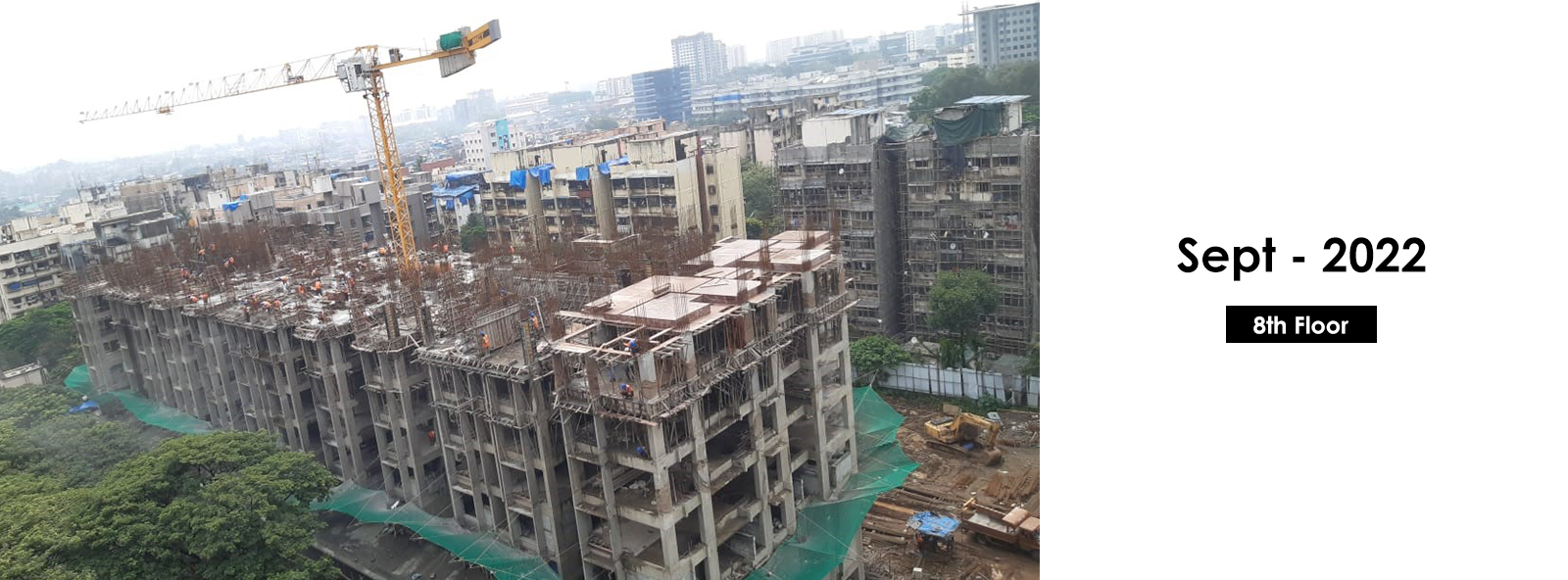 8th Floor | Construction Status - Nahar Amaryllis Towers - Nahar Group