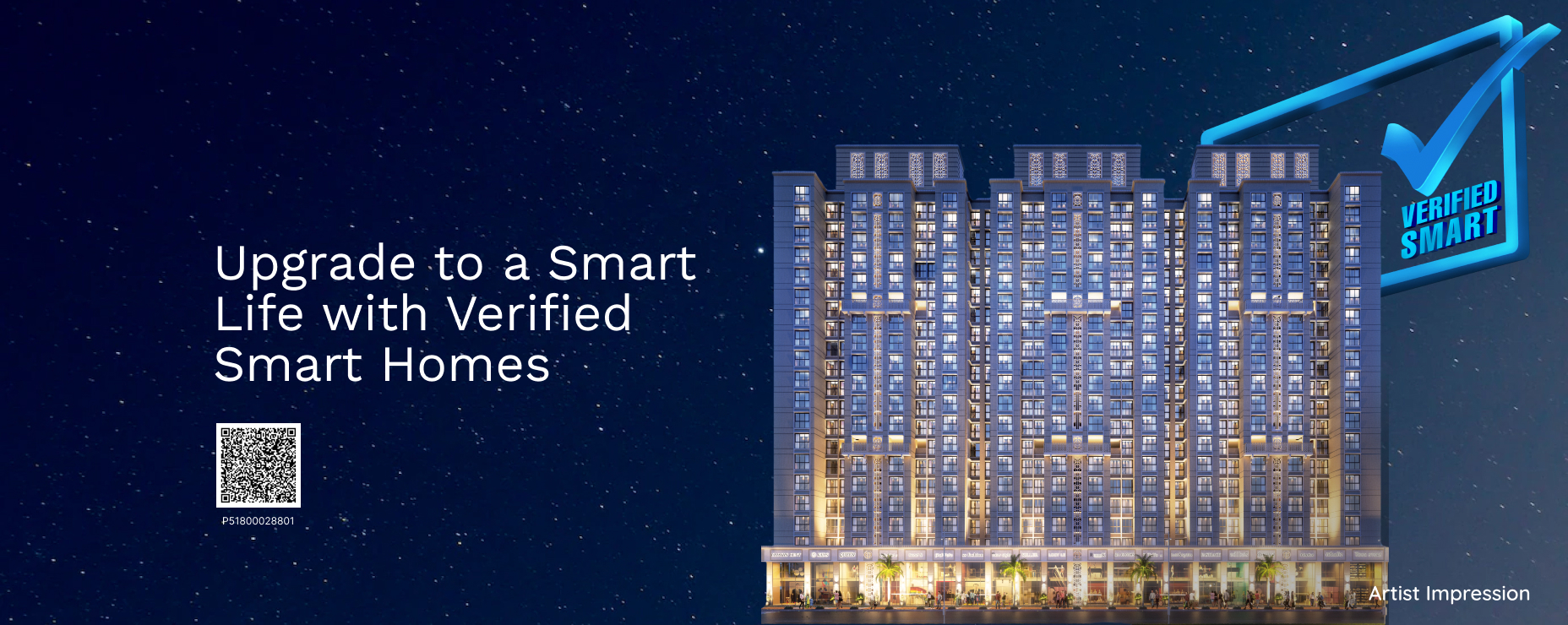 Verified Smart Homes - Amaryllis Towers and Plaza - Nahar Group