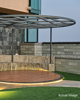Open Air Seating Alcove - Nahar Group